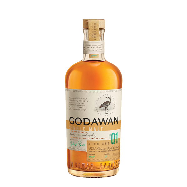 Godawan Single Malt Rich and Rounded Px Sherry Cask Edition 01 [700ml]