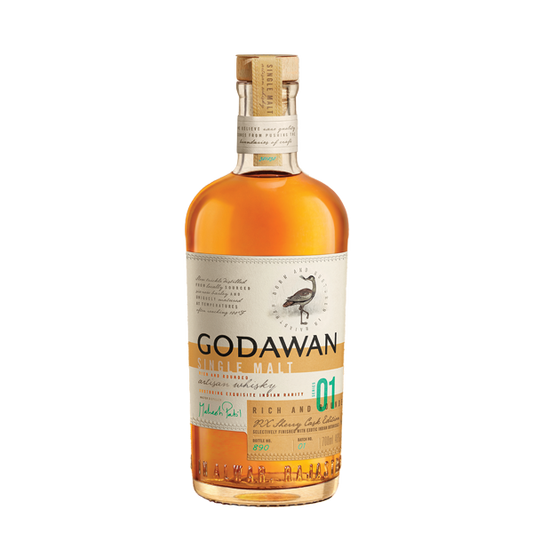 Godawan Single Malt Rich and Rounded Px Sherry Cask Edition 01 [700ml]